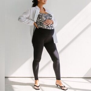 STORQ Maternity Signature Leggings Black Modal size XL 16-18